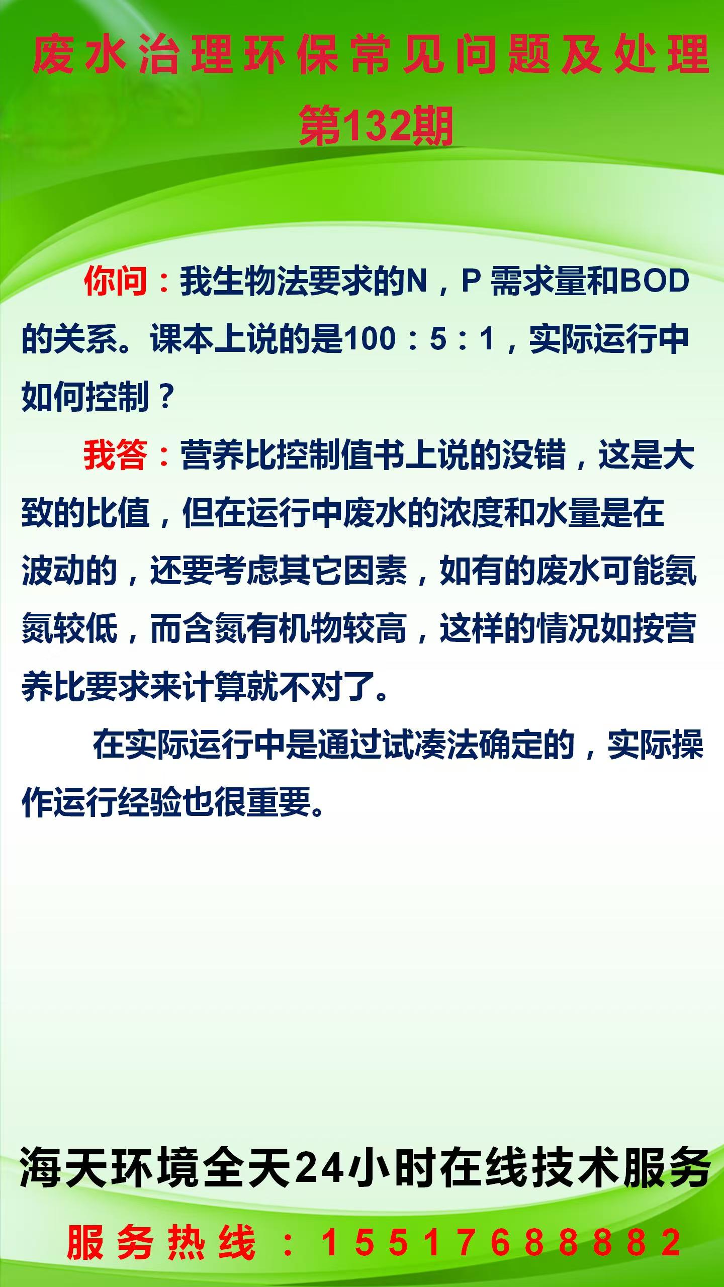 污水治理環(huán)保常見(jiàn)問(wèn)題及處理 第132期